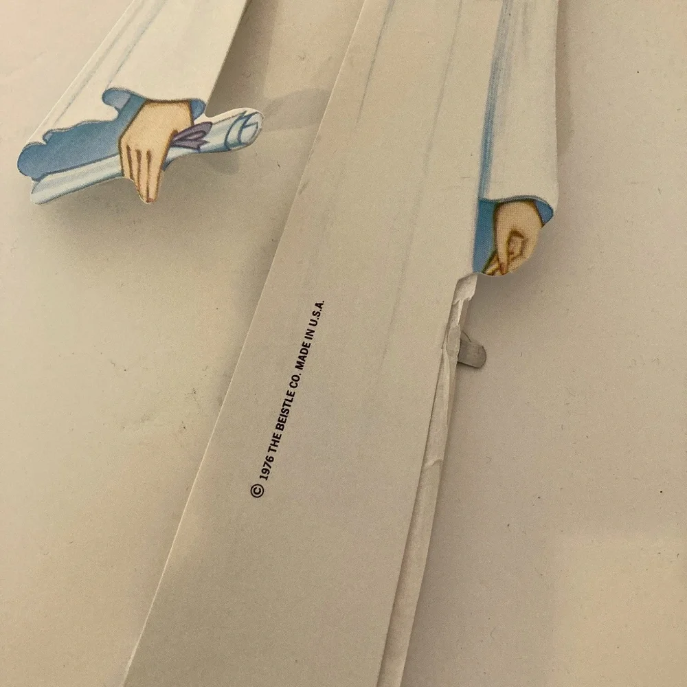 Vintage paper Graduation decoration 1976 Bestle